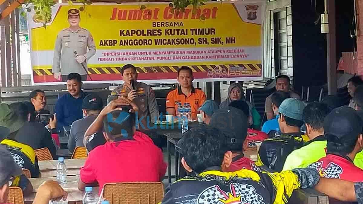 Jumat Curhat Jadi Jembatan Polres Kutim Ke Masyarakat Jumat Curhat Jadi Jembatan Polres Kutim Ke Masyarakat