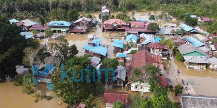 5 Desa di Kecamatan Karangan Terendam Banjir, Camat Khawatirkan Ada Banjir Susulan