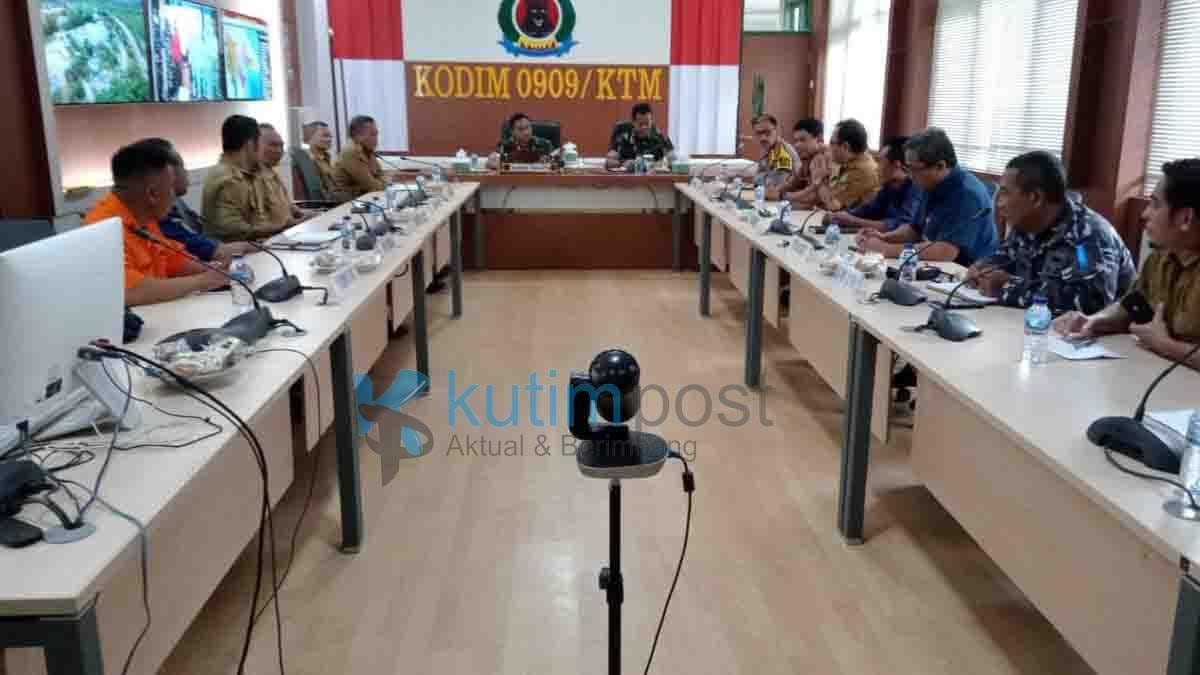 Tanggap Bencana, Dandim 0909 Kutim Gandeng Instansi Terkait Tanggap Bencana, Dandim 0909 Kutim Gandeng Instansi Terkait