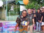 Buka Turnamen Bola Voli Danramil 01 Cup 2023, Kasmidi Yakin
