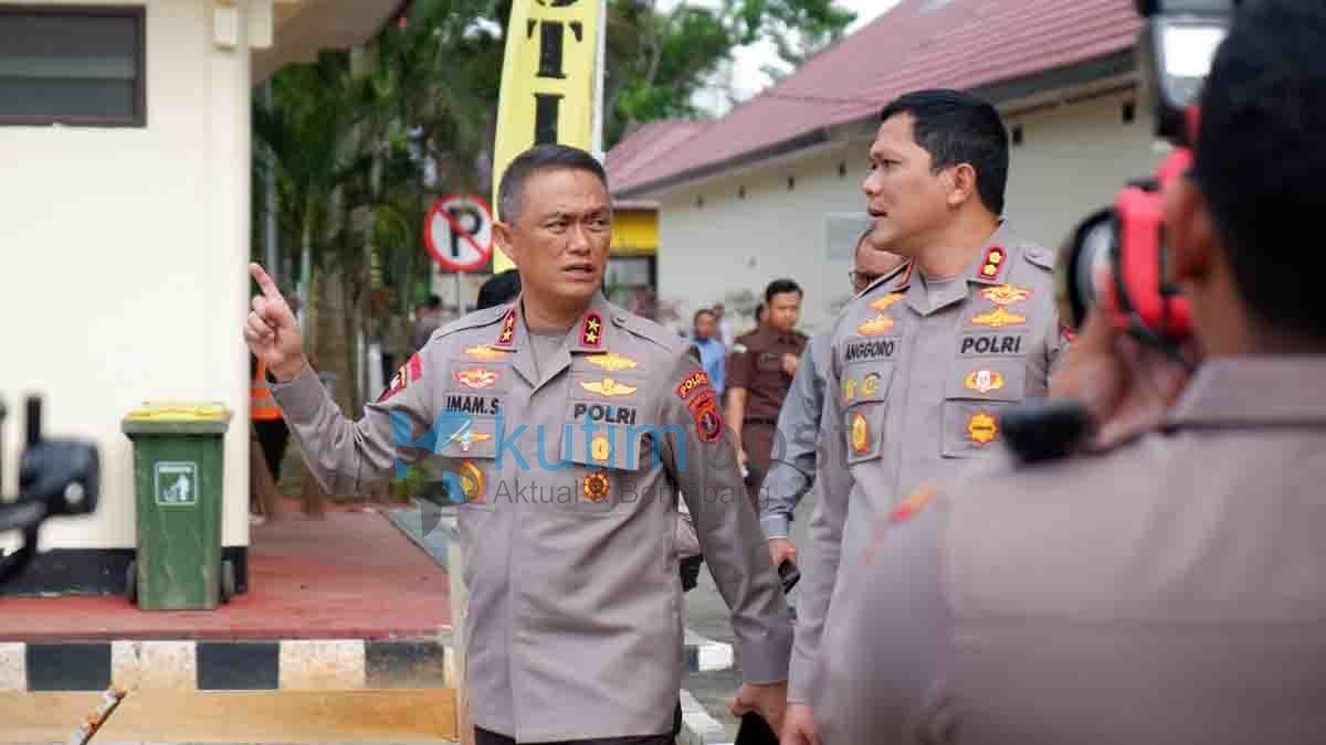 Kapolda Kaltim Kunjungi Kutim Sekaligus Peletakan Batu Pertama SPKT Polres Kutim