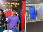 Satresnarkoba Polres Kutim Amankan Dua Remaja Simpan Sabu 48,00 Gram