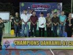 Tim Voli Putra BIN KB dan Tim Voli Putri GOW Kutim Juara I d