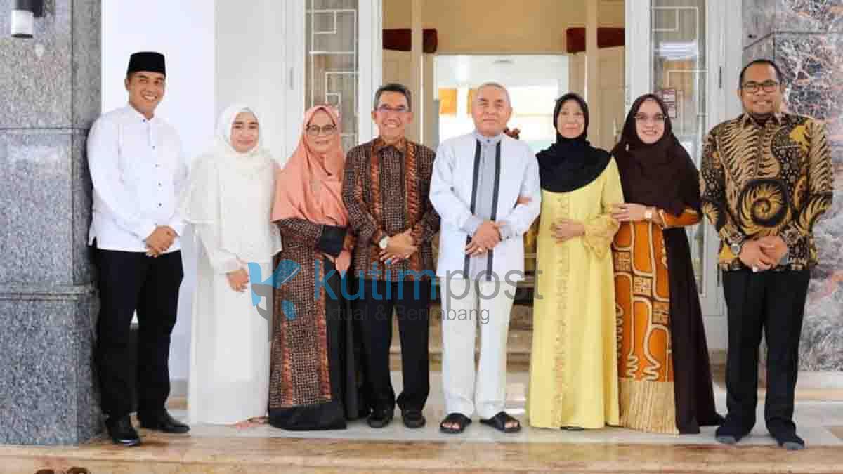 Bupati dan Wabup Serta Kapolres Kutim Silaturahmi ke Kediaman Gubernur Kaltim