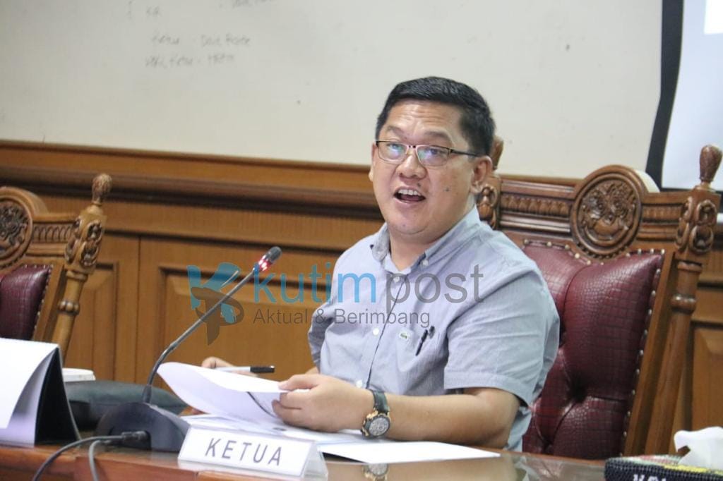 David Rante Pimpin Rapat LKPJ Bupati Kutim Tahun 2022