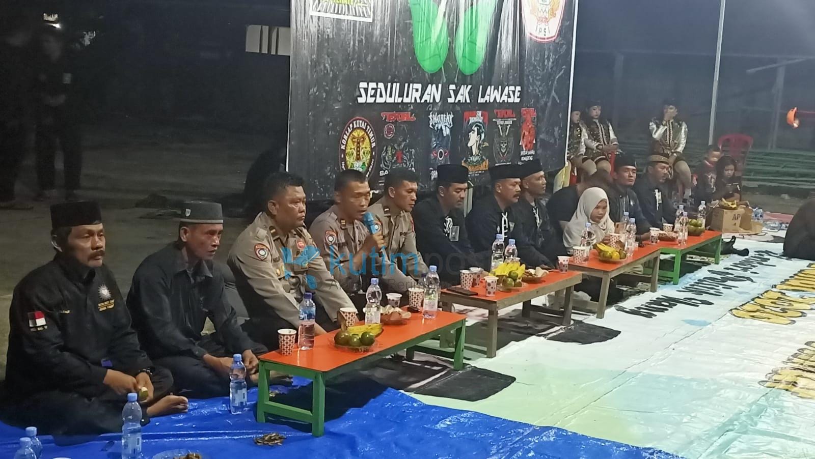 Polres Kutim Sosialisasikan Aplikasi Presisi Polri Di Acara Polres Kutim Sosialisasikan Aplikasi Presisi Polri Di Acara Halal Bihalal PSHT