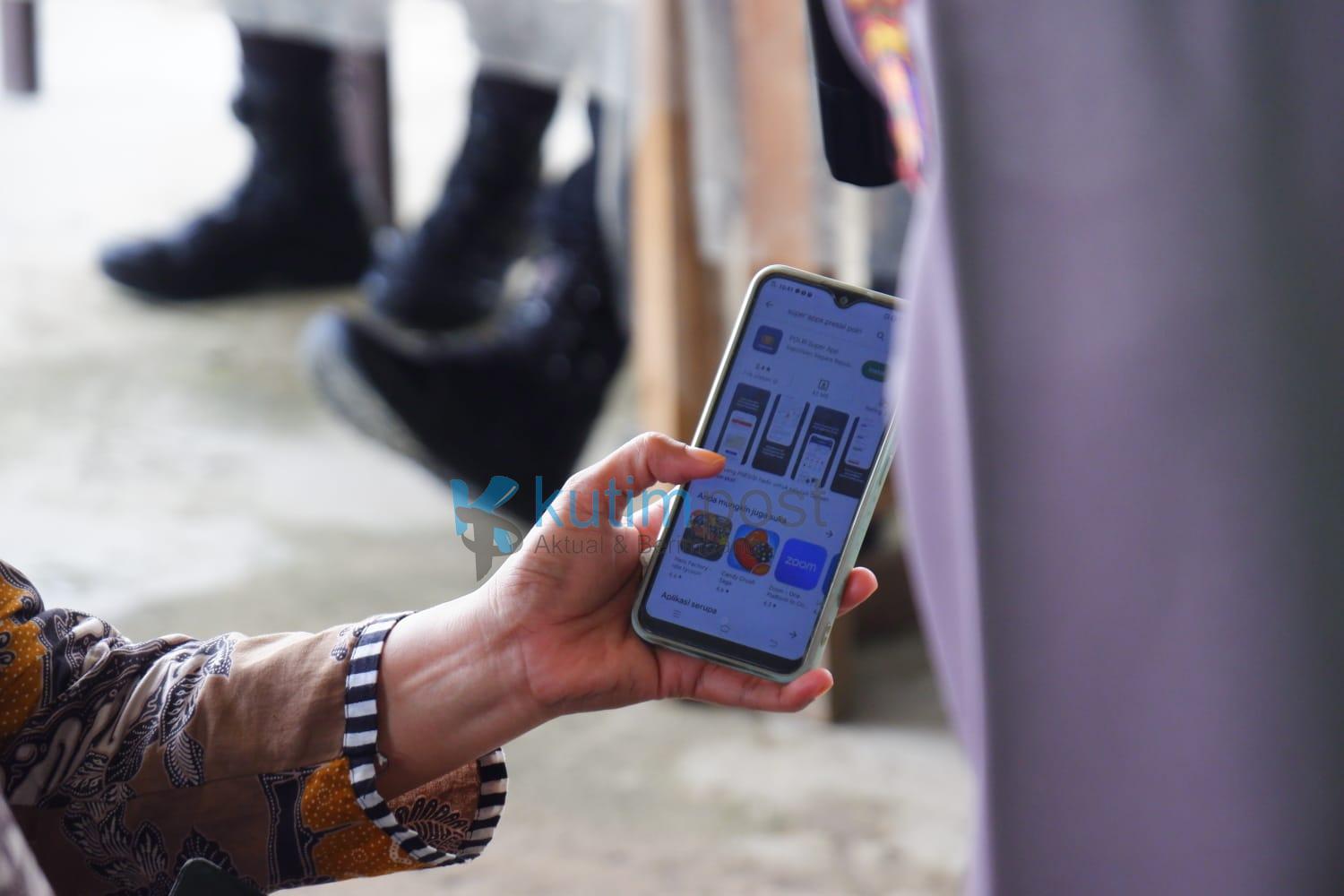 Polres Kutim Perkenalkan Aplikasi Super App Polri, Layanan D