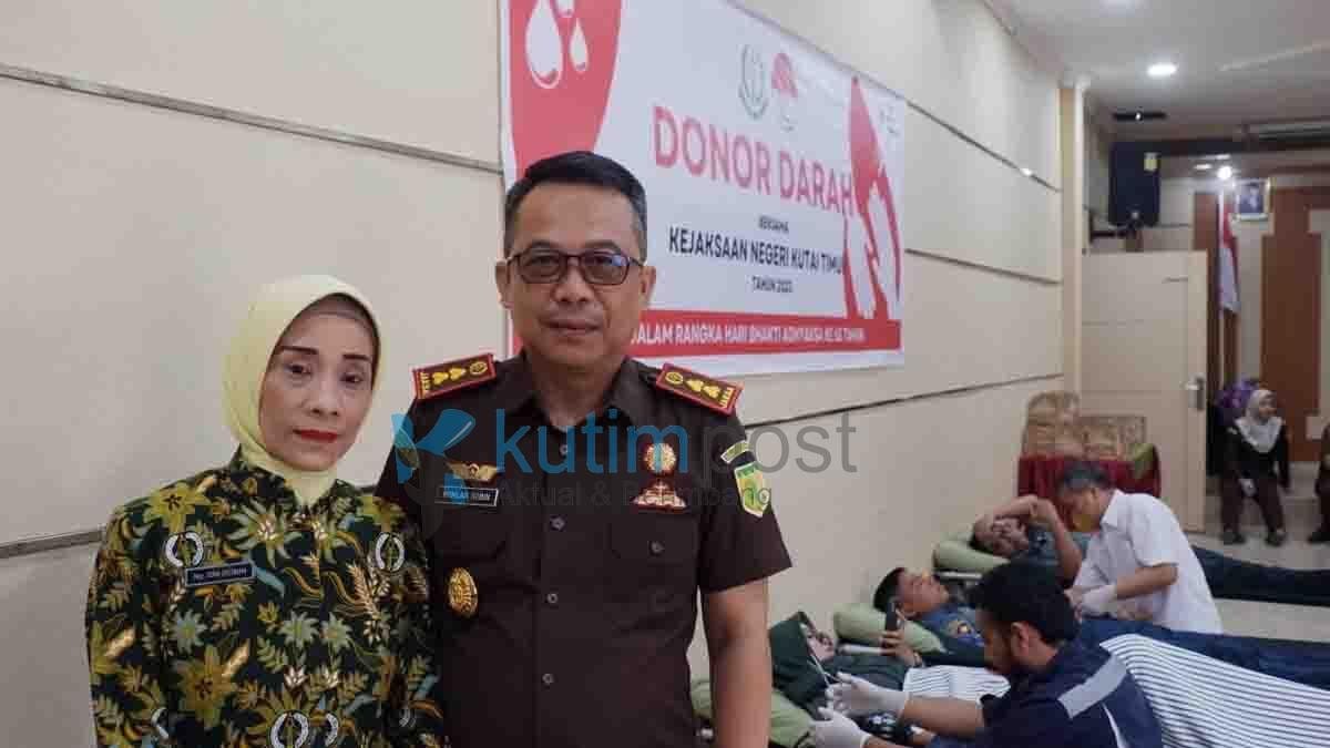 Peringati Hari Bhakti Adhyaksa Ke-63 Tahun, Kejari Kutim Gelar Donor Darah Peringati Hari Bhakti Adhyaksa Ke-63 Tahun, Kejari Kutim Gelar Donor Darah