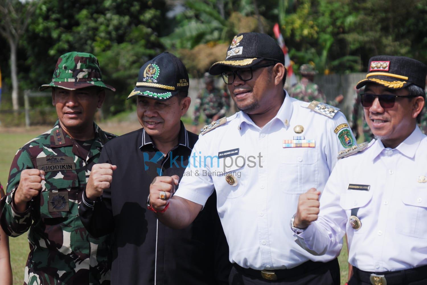 Bupati Kutim Minta Perusahaan Berpartisipasi di TMMD Ke-117