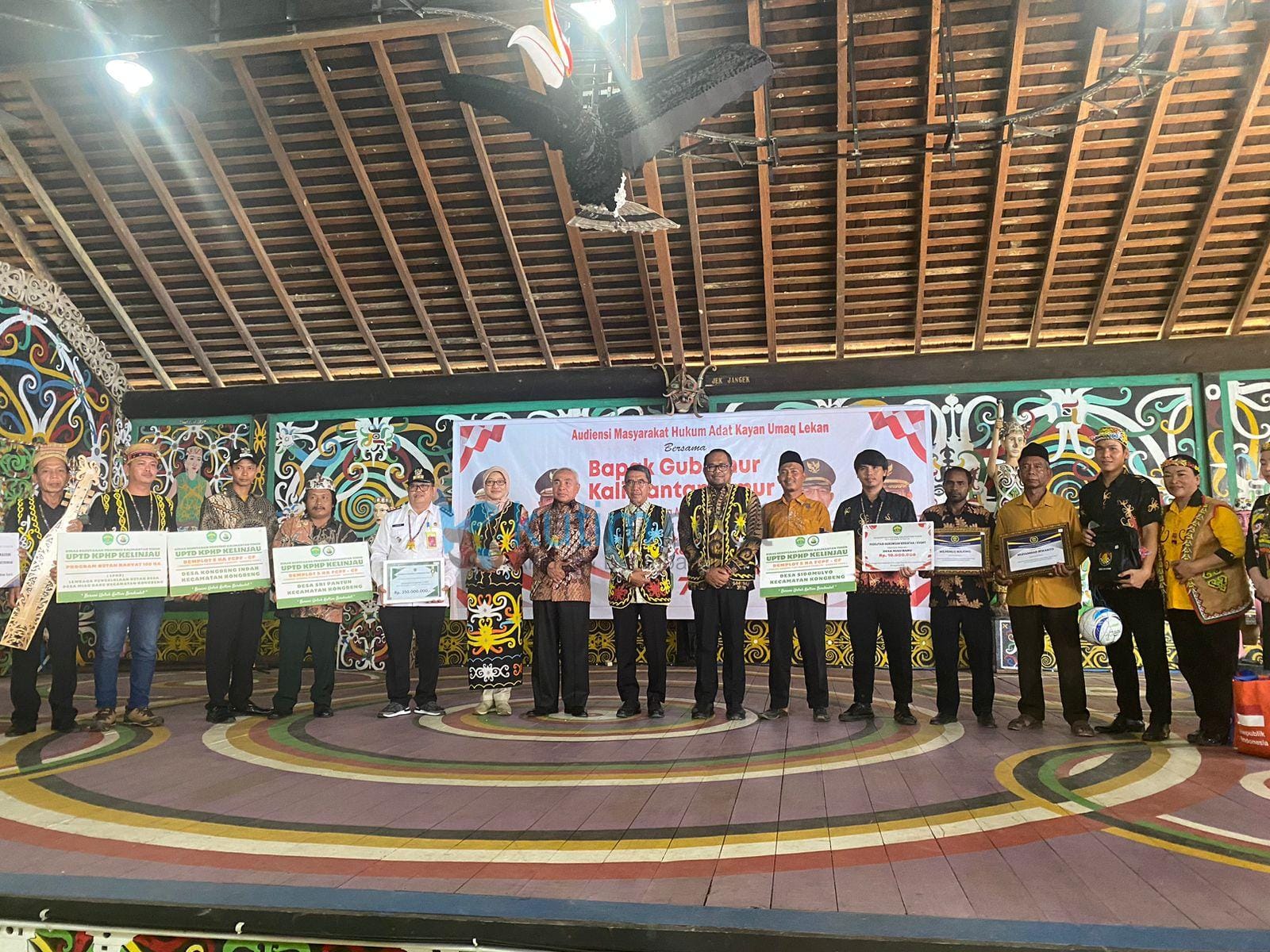 Gubernur Kaltim Apresiasi Adat Umaq Lekan Keragaman Budaya Y