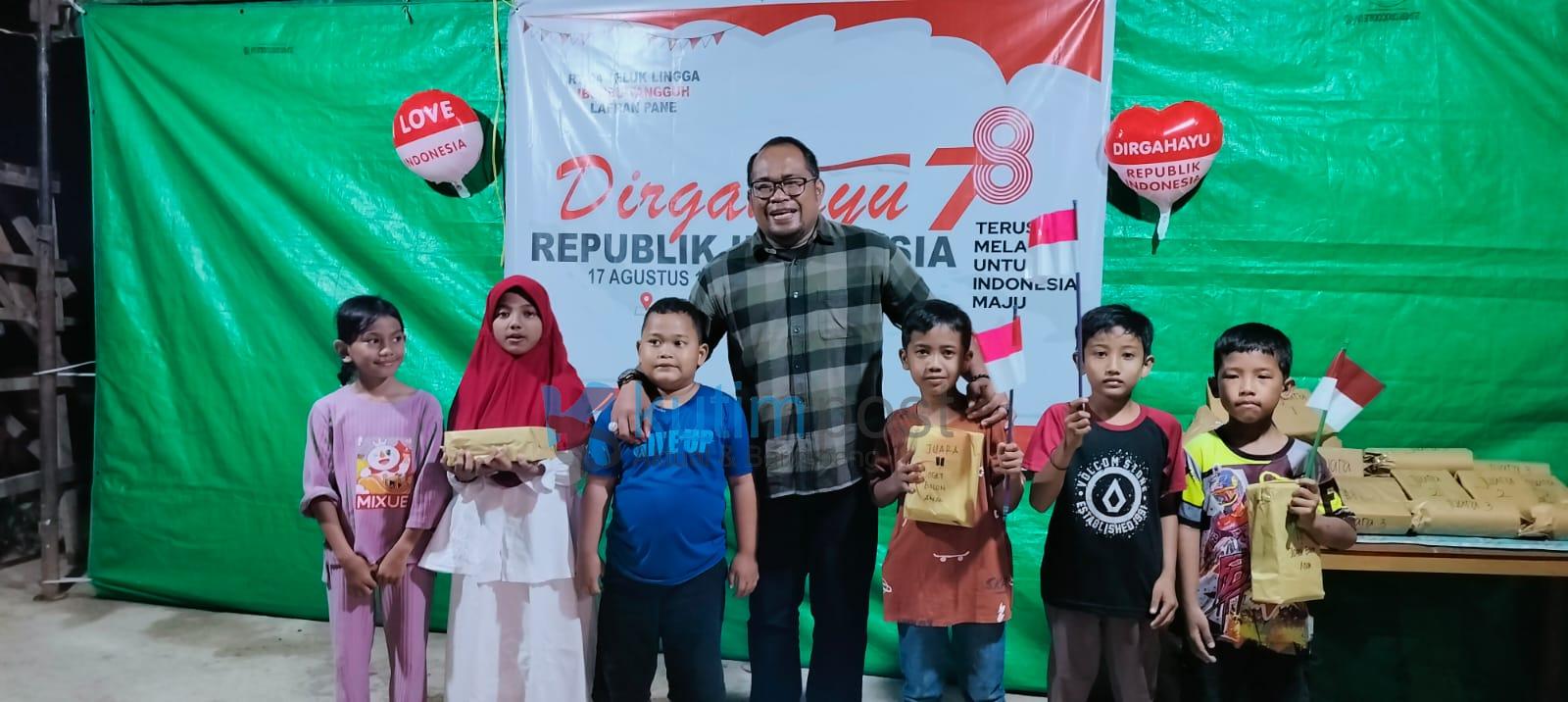 RT 04 Kelurahan Teluk Lingga Tutup Perlombaan, Kasmidi Teta