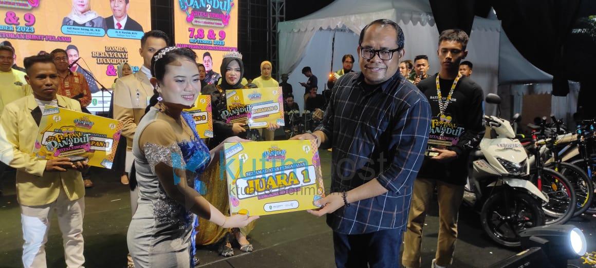 Festival Dangdut 2, Wabup Kasmidi Melahirkan Musisi Baru