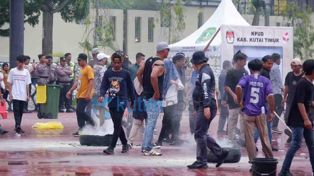 Jelang Pemilu 2024, Polres Kutim Simulasi Sispamkota Jelang Pemilu 2024, Polres Kutim Simulasi Sispamkota