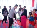 Kapolda Kaltim Beri Tali Asih Penderita Stnting di 2 Kecamat