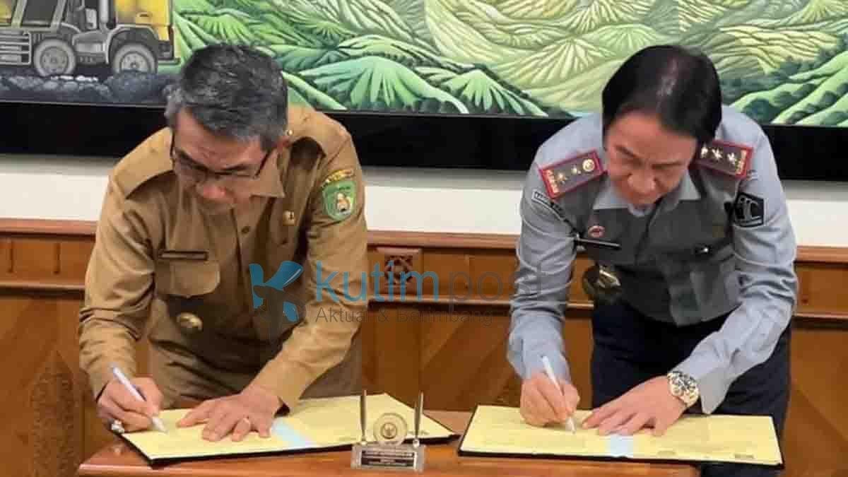 Kemenkumham Kaltim Teken MoU Terkait Kekayaan Intelektual dengan Pemkab Kutim Kemenkumham Kaltim Teken MoU Terkait Kekayaan Intelektual dengan Pemkab Kutim