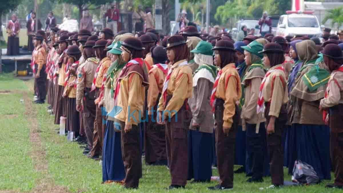 Pemkab Kutim Apel Besar Hari Pramuka Ke-62 Pemkab Kutim Apel Besar Hari Pramuka Ke-62