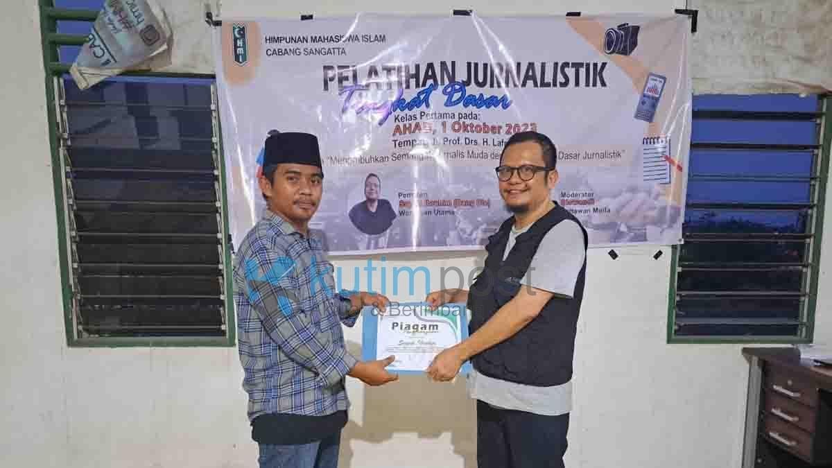 HMI Sangatta Gelar Pelatihan Jurnalistik HMI Sangatta Gelar Pelatihan Jurnalistik