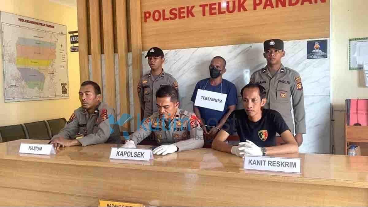 Polsek Teluk Pandan Amankan Pelaku Pencurian Sapi Polsek Teluk Pandan Amankan Pelaku Pencurian Sapi