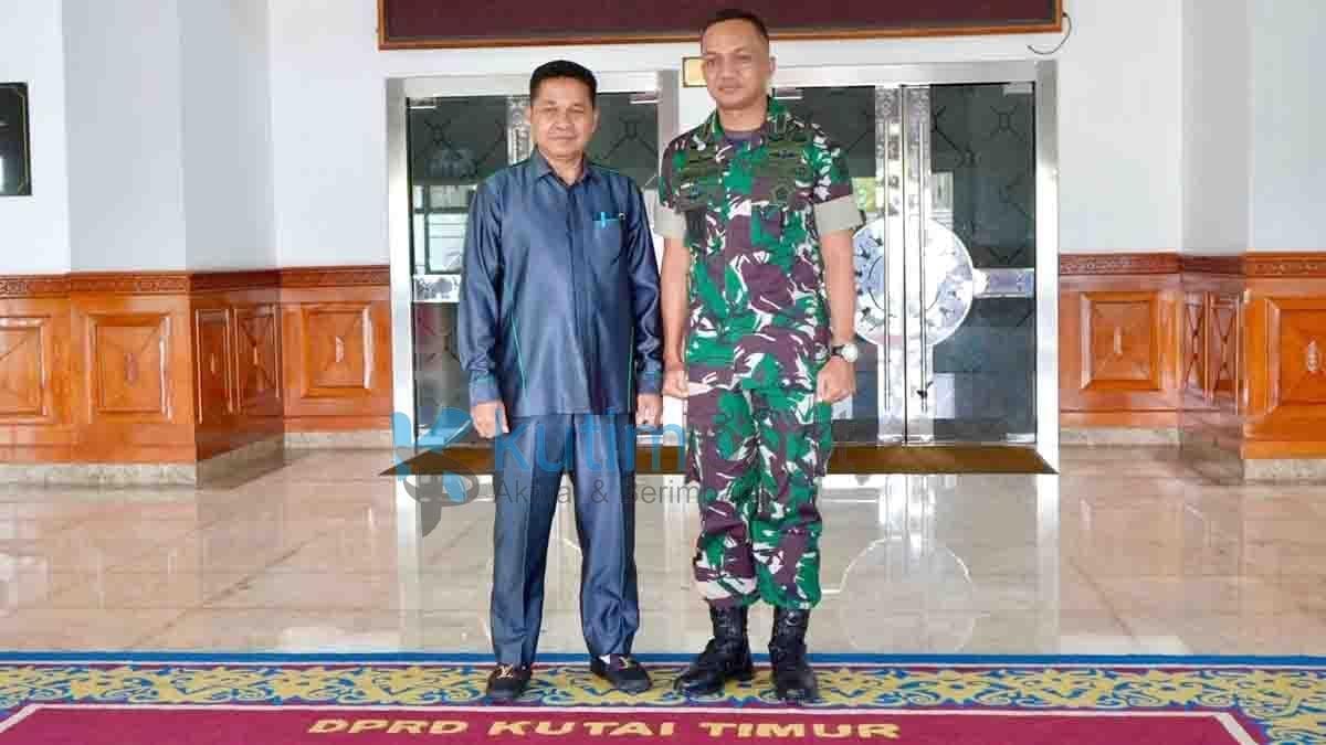 Kunjungan Kerja Dandim 0909-KTM ke Ketua DPRD Kutim Kunjungan Kerja Dandim 0909-KTM ke Ketua DPRD Kutim