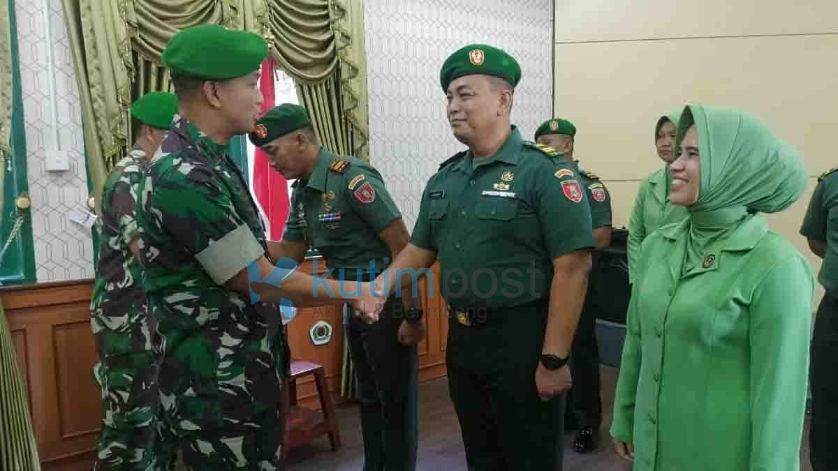 10 Personil Kodim 0909 Kutai Timur Mendapat Kenaikan Pangkat