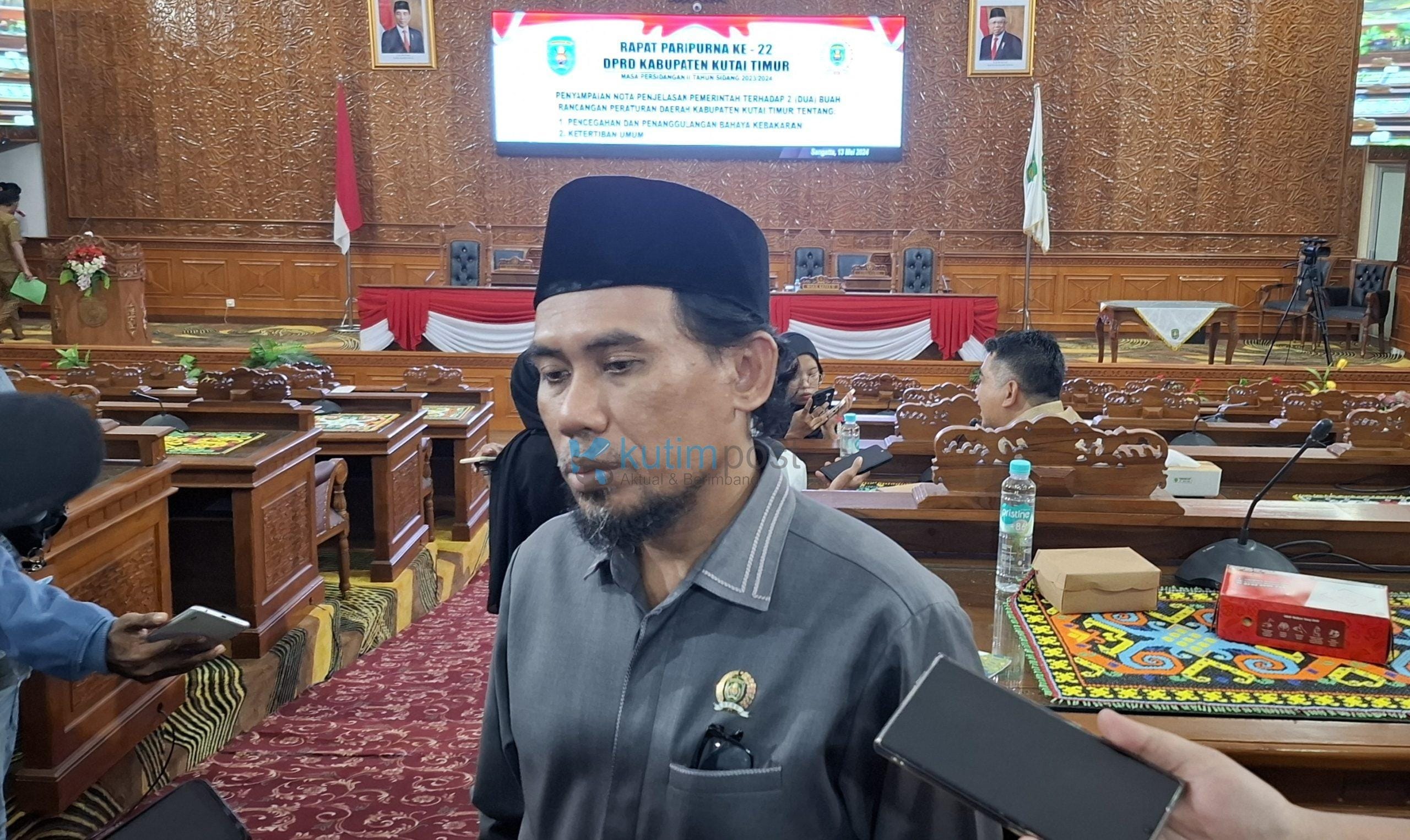 20240513_130009 Anggota Komisi C Dewan Perwakilan Rakyat Daerah Kutim (DPRD), Jimmi (dok: kutimpost)