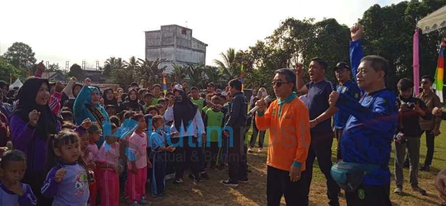 Kunker ke Karangan, Bupati Kutim Ajak Masyarakat Bertranformasi Germas