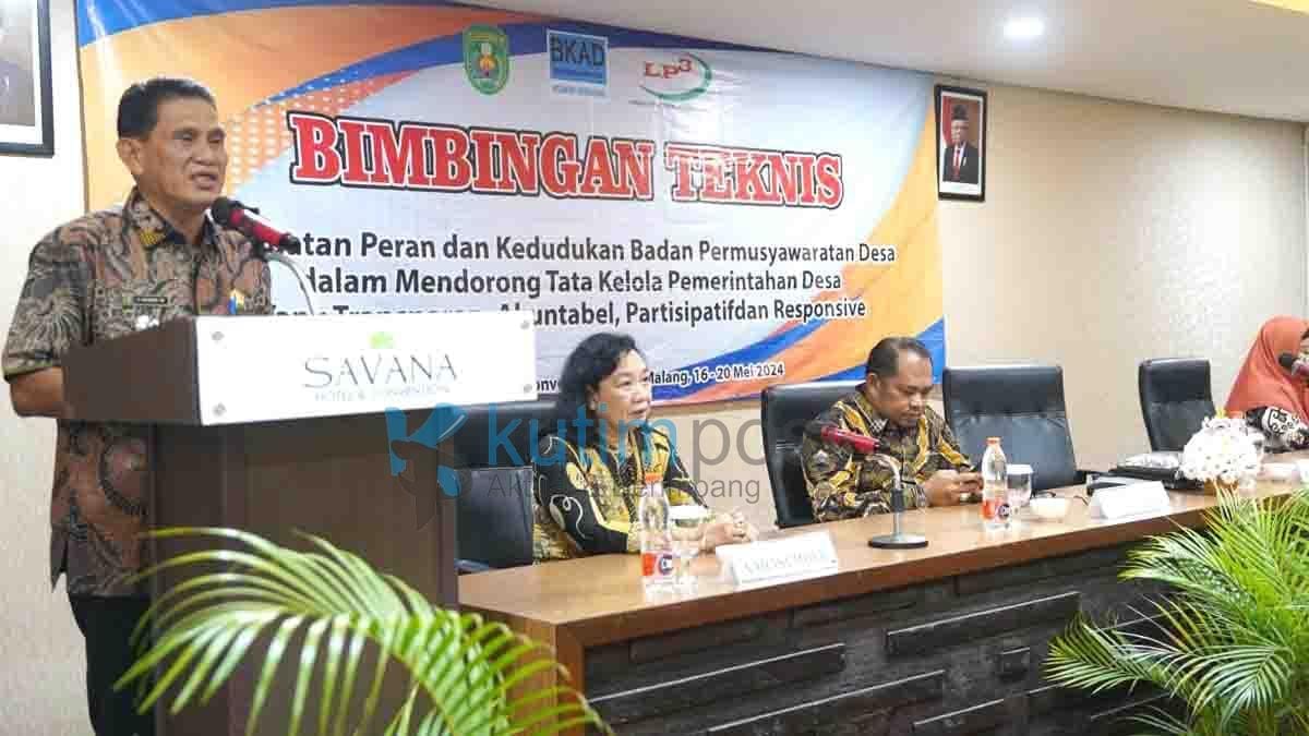 Diklat Penguatan Peran dan Kedudukan BPD Se Kecamatan Sangkulirang Diklat Penguatan Peran dan Kedudukan BPD Se Kecamatan Sangkulirang