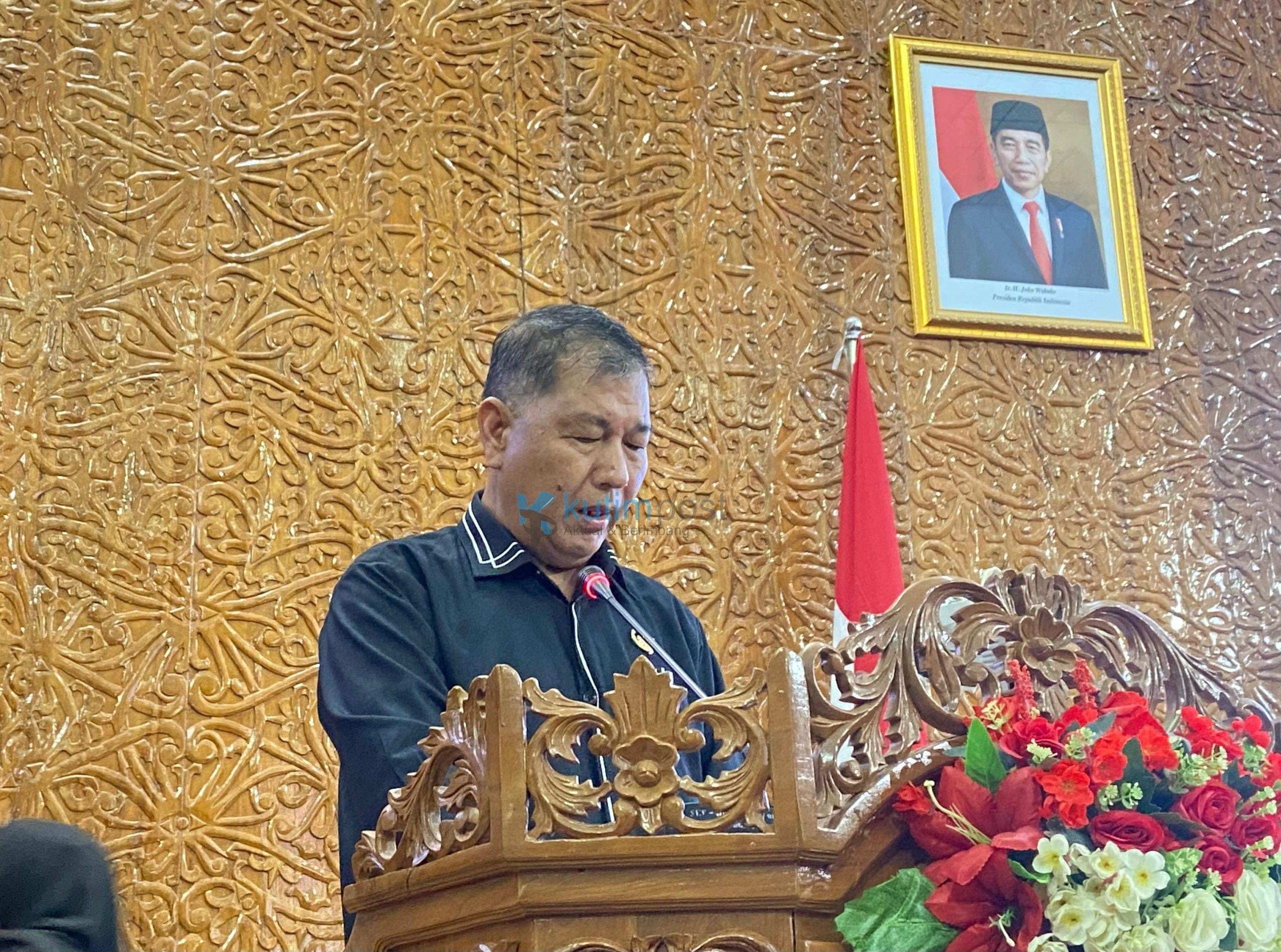 Legislator Kutai Timur (Kutim) Fraksi Golkar, Arang Jau.