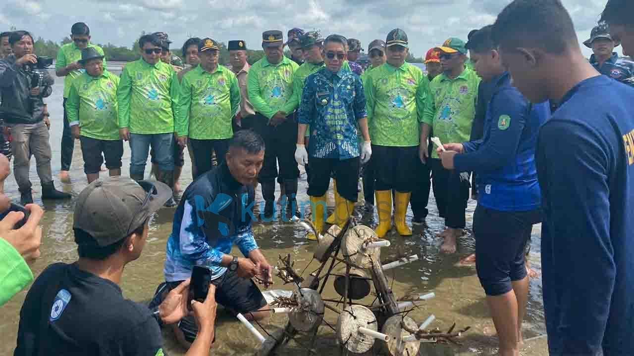Rangkaian Hari Lingkungan Hidup Sedunia, Pemkab Kutim Lakukan Penanaman Terumbu Karang
