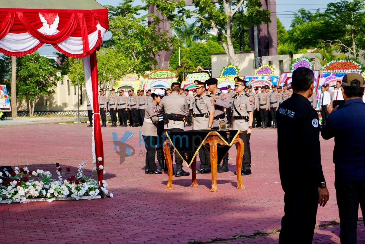 Pisah Sambut Kapolres Kutim, AKBP Ronni Bonic; Terima Kasih Forkopimda Kutim