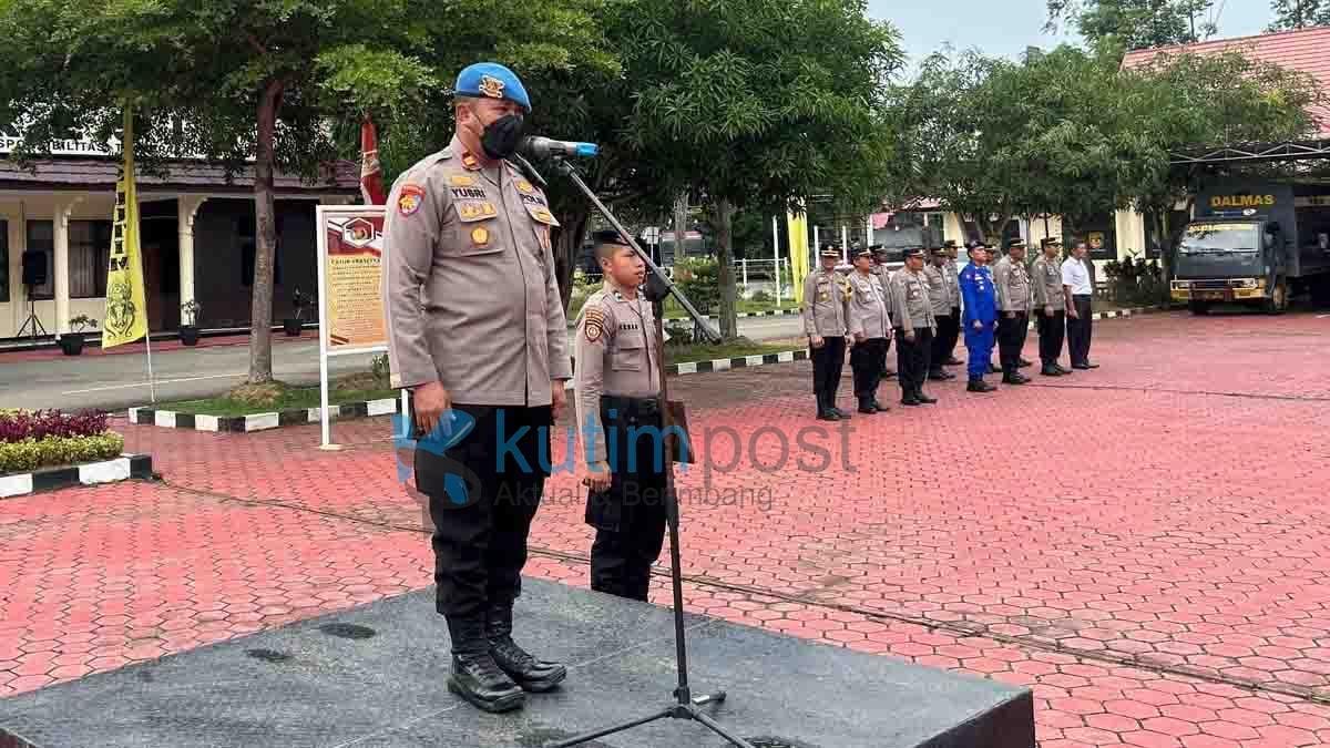 Kasi Propam Polres Kutim Ingatkan Kesehatan Personel Menjelang Pengamanan Pilkada Kasi Propam Polres Kutim Ingatkan Kesehatan Personel Menjelang Pengamanan Pilkada