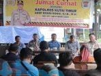 Polres Kutim Adakan Jum’at Curhat Kamtibmas Tampung Aspirasi Masyarakat