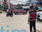 Polres Kutim Gatur Lalin Hindari Kemacetan Polres Kutim Gatur Lalin Hindari Kemacetan