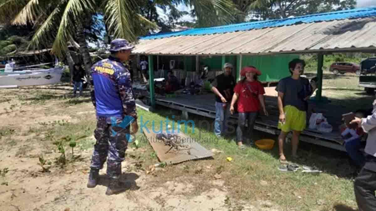 Sat Polair Polres Kutim Adakan Patroli Sambang Wilayah Pesisir Pantai
