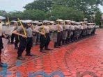 Sat Samapta Polres Kutai Timur Mempersiapkan Jelang Pilkada Dengan Gelar Latihan Dalmas
