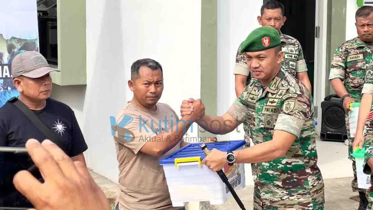 HUT Ke-79 TNI, Kodim 0909 Kutim Adakan Baksos