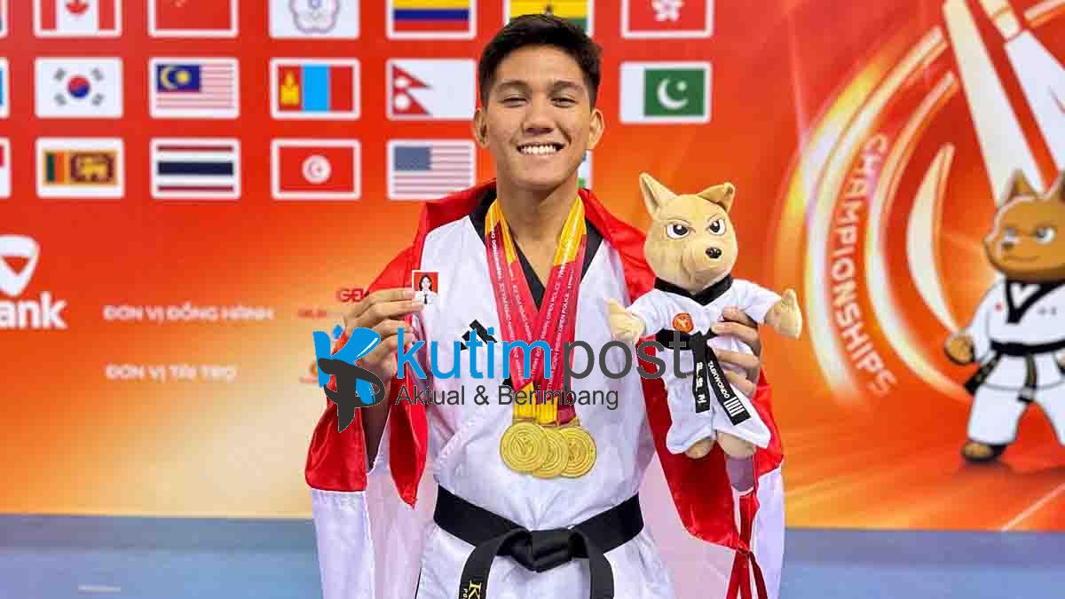 Personil Polres Kutim Torehkan Prestasi Gemilang di Kejuaraan Asian Open Police Taekwondo Championship Vietnam 2024