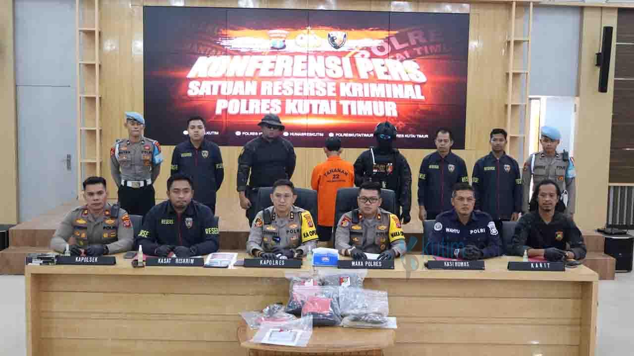 Awal Tahun 2025, Polres Kutim Berhasil Ungkap Kasus Pembunuhan