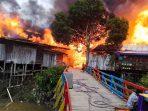Ratusan Rumah Ludes Terbakar di Kecamatan Batu Ampar