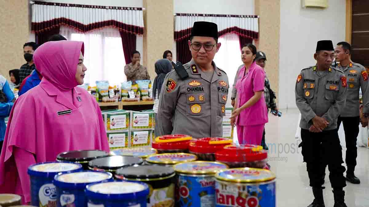 Polres Kutim Bagikan 1.000 Paket Baksos di Bazar Ramadan