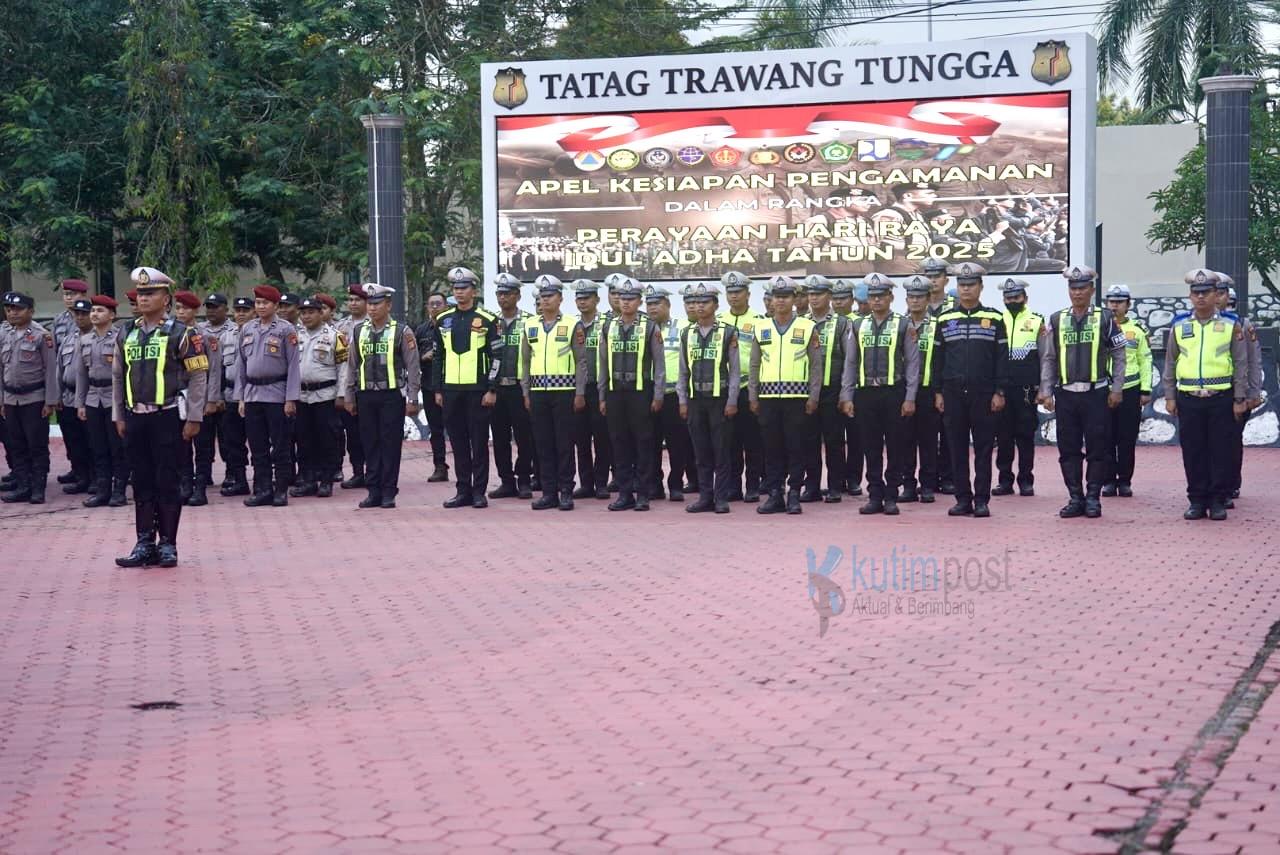 Apel Kesiapan Pengamanan Idul Adha 1446 H Apel Kesiapan Pengamanan Idul Adha 1446 H