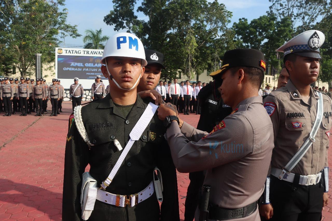 Operasi Patuh Mahakam 2025, Polres Kutim Tekankan Disiplin Berlalu Lintas