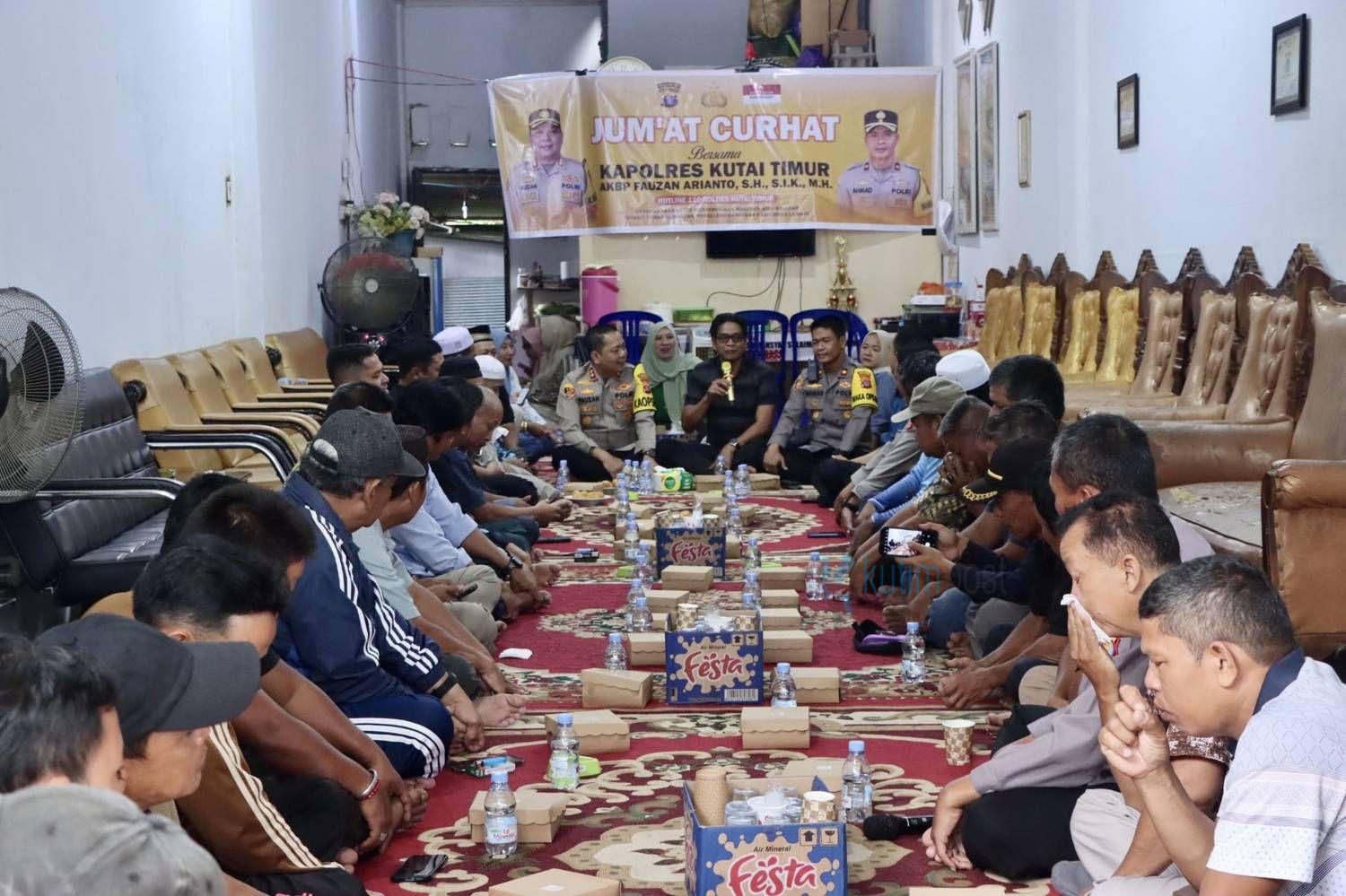 Kapolres Kutim Jalani Silaturahmi ke Naungan Keluarga Banjar