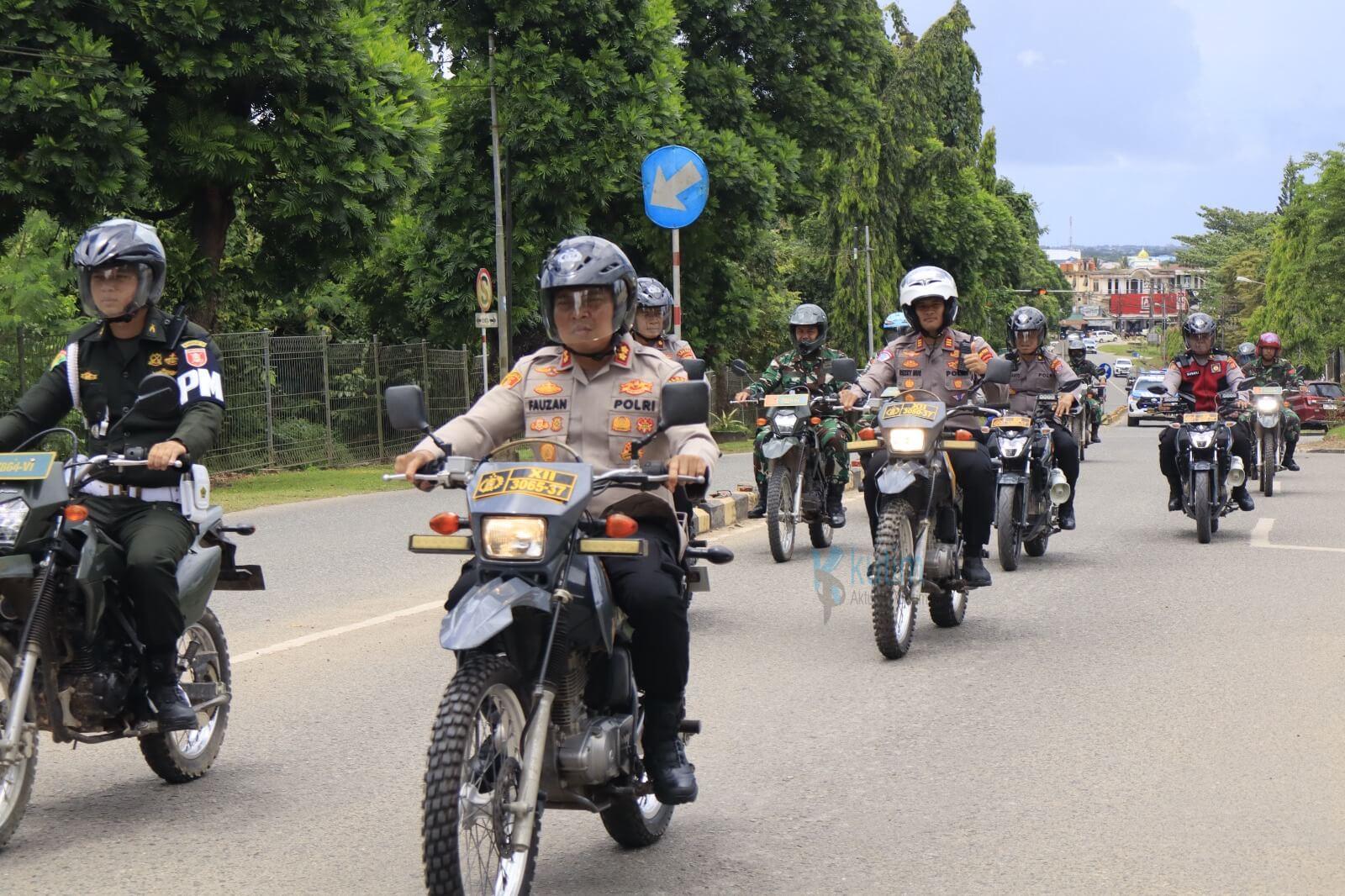 Patroli Gabungan Skala Besar, Wujud Nyata Sinergi untuk Keamanan Kutai Timur