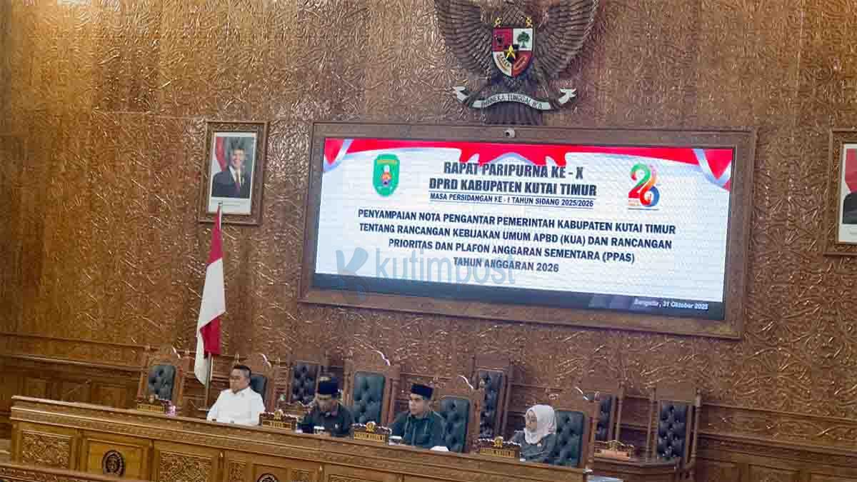 APBD Kutim 2026 Diproyeksikan Sebesar Rp4,86 Triliun