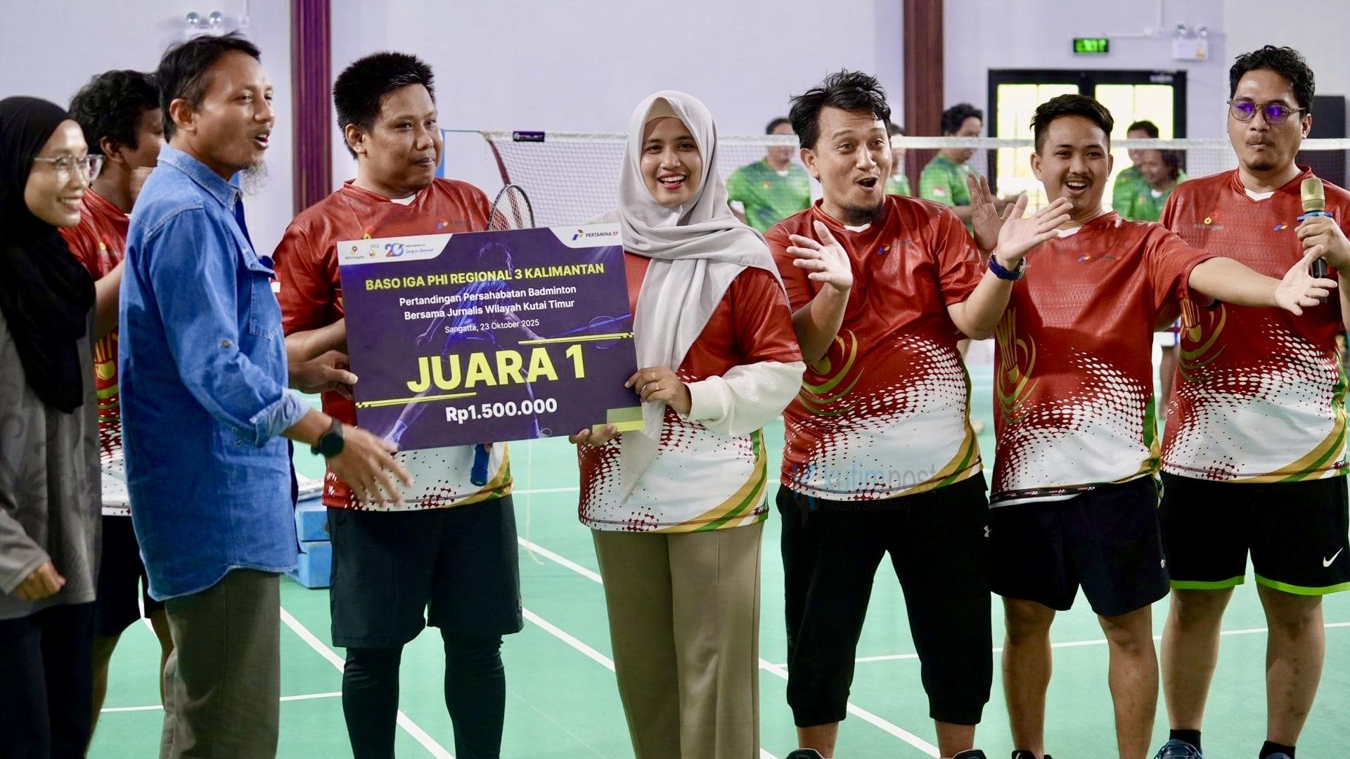 Media Gathering, Pertamina PEP Sangatta Ajak Jurnalis Kutim Asah Kemampuan Bulu Tangkis Media Gathering, Pertamina PEP Sangatta Ajak Jurnalis Kutim Asah Kemampuan Bulu Tangkis
