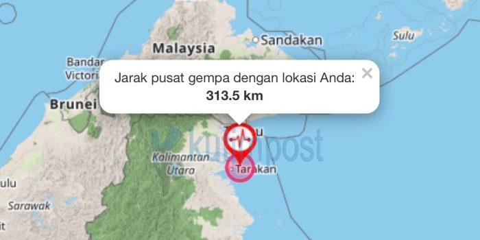Gempa M4,8 Guncang Tarakan, Warga Panik dan Pasien Rumah Sakit Dievakuasi