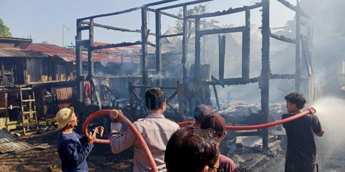 Polisi Tangani Kebakaran Rumah di Mawai Indah, Tidak Ada Korban Jiwa