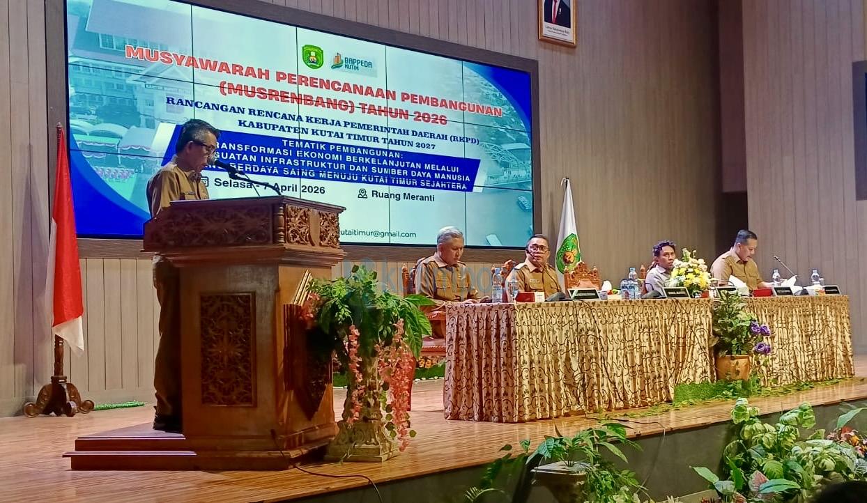 Musrenbang Kutim 2026 Dibuka, Fokus Infrastruktur dan SDM Menuju 2027
