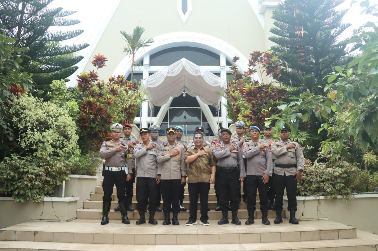Polres Kutim Perketat Pengamanan Paskah, Wakapolres Turun Langsung Patroli